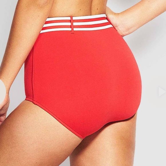 NWOT Seafolly Standard Belted High Waisted Bikini Bottom Swimsuit - Picture 3 of 11